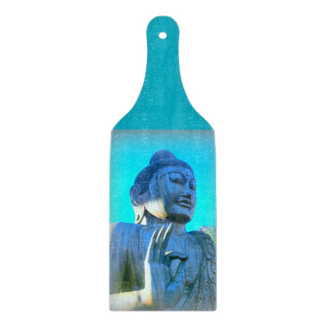 Tabla De Cortar buddha azul (Anverso)