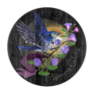 Tabla De Cortar Buenos días Glory Bluejay