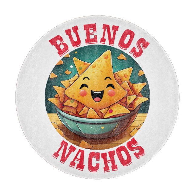 Tabla De Cortar Buenos nachos (Anverso)