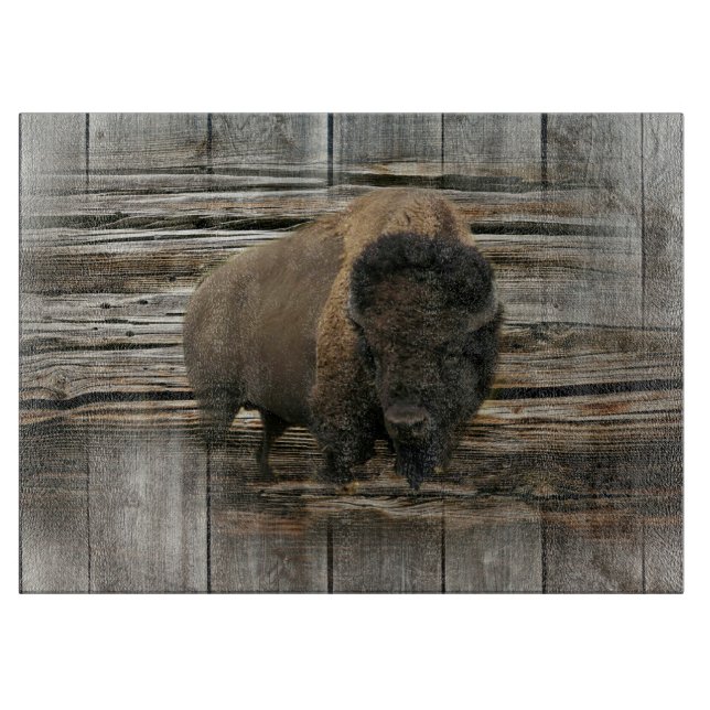 Tabla De Cortar Búfalo (Anverso)