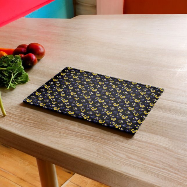 Tabla De Cortar Búho oscuro (Chopping Board)