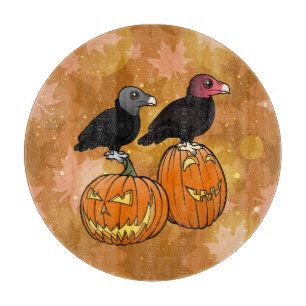 Tabla De Cortar ¡Buitres celebran Halloween!