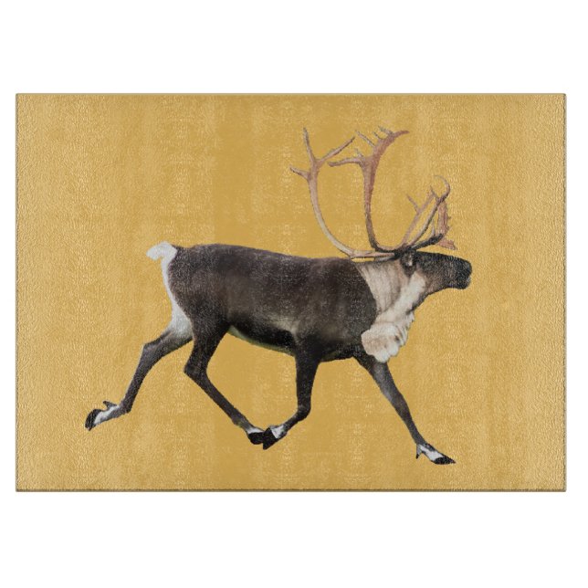 Tabla De Cortar Bull Caribou (Anverso)