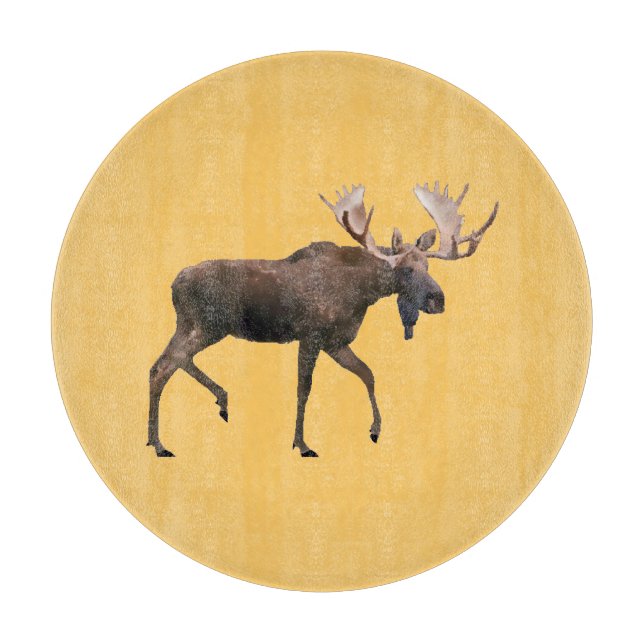 Tabla De Cortar Bull Moose (Anverso)