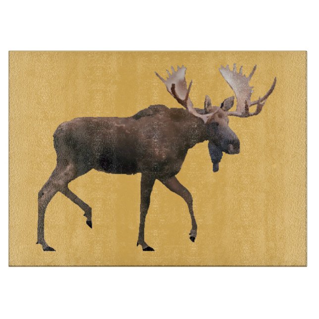 Tabla De Cortar Bull Moose (Anverso)