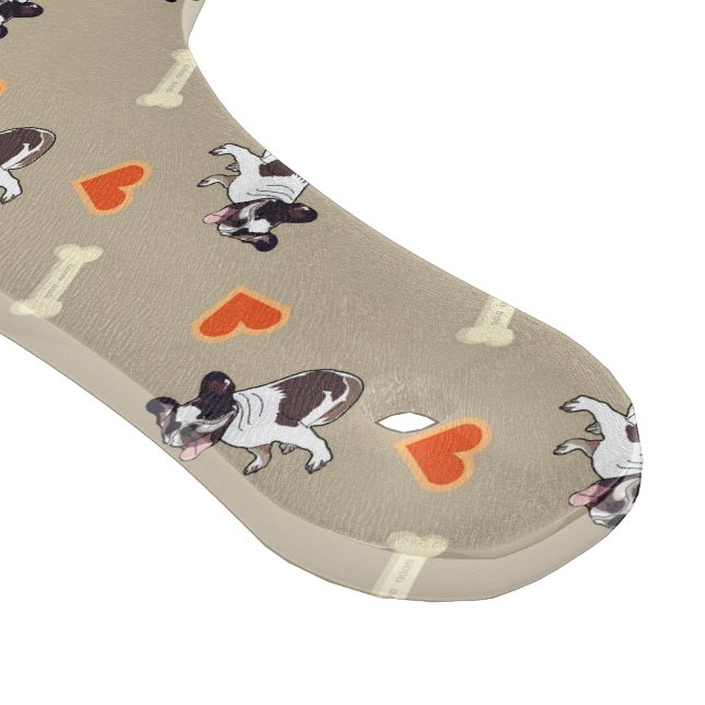 Tabla De Cortar Bulldog francés, tratamiento para perros y patrone (Borde)