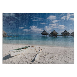 Tabla De Cortar Bungalows desde la playa Motu Toopua