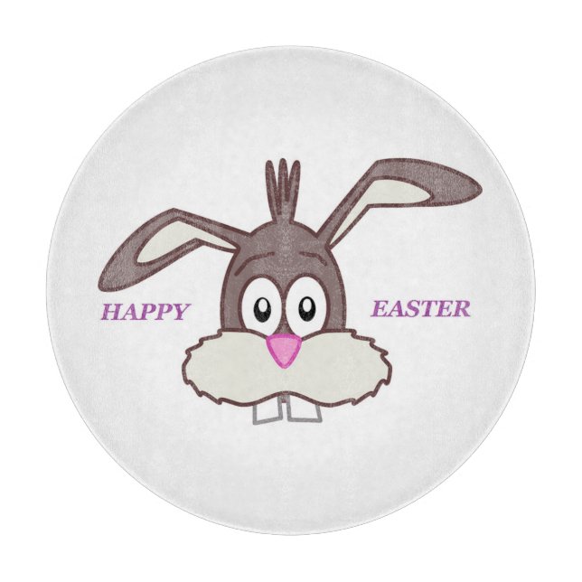 TABLA DE CORTAR BUNNY "FELIZ ORIENTAL" (Anverso)