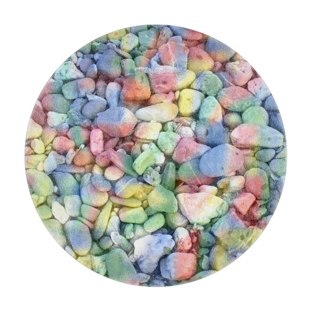 Tabla De Cortar Bunte Steine (Anverso)