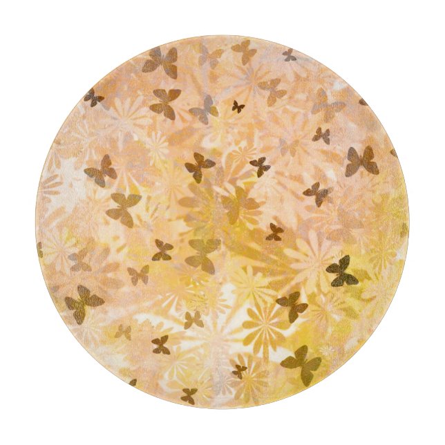 Tabla De Cortar Butterflies and Daisies by Shirley Taylor (Anverso)