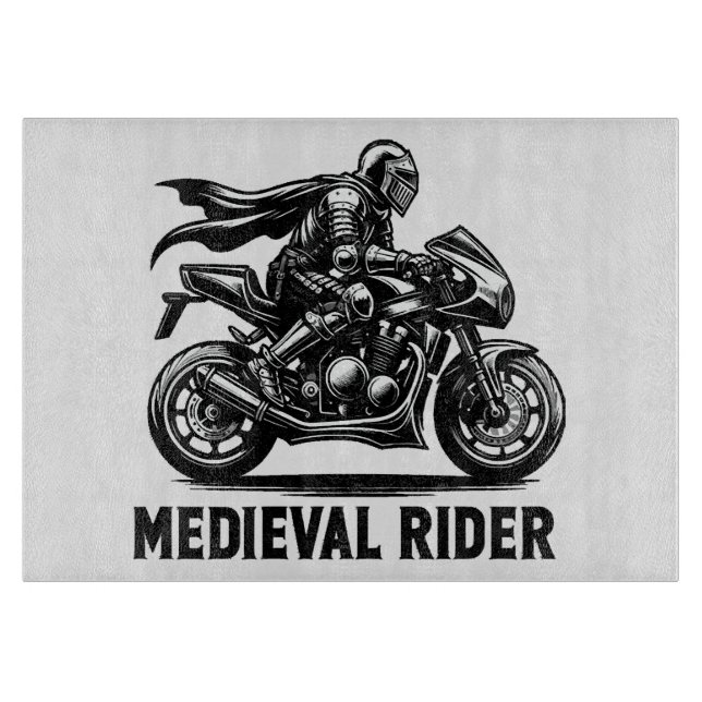 Tabla De Cortar caballero medieval (Anverso)