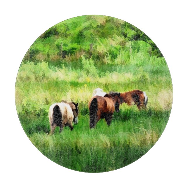 TABLA DE CORTAR CABALLOS (Anverso)