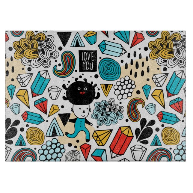 Tabla De Cortar Cabeza loca (Anverso)