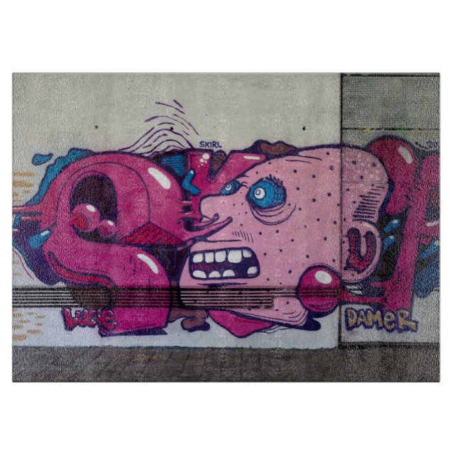 Tabla De Cortar Cabeza rara (Anverso)