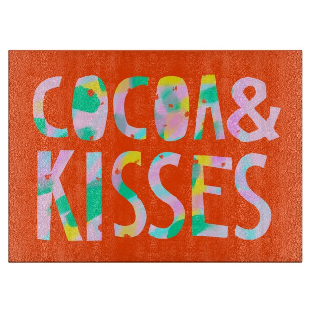 Tabla De Cortar Cacao y Besos (Anverso)