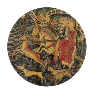 Tabla De Cortar Cacería de amor al renacimiento medieval alemán vi