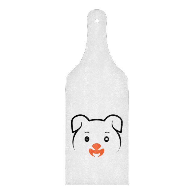 Tabla De Cortar Cachorro de cachorros (Anverso)