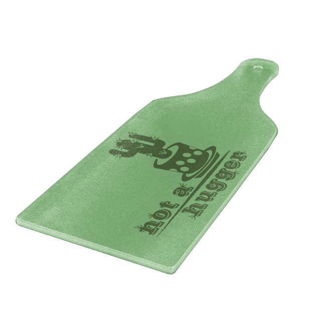 Tabla De Cortar Cacti No es gracioso decir (Borde)