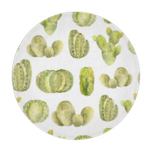 Tabla De Cortar Cactus Cuidados, Decoración De Agua Sin Pescado.