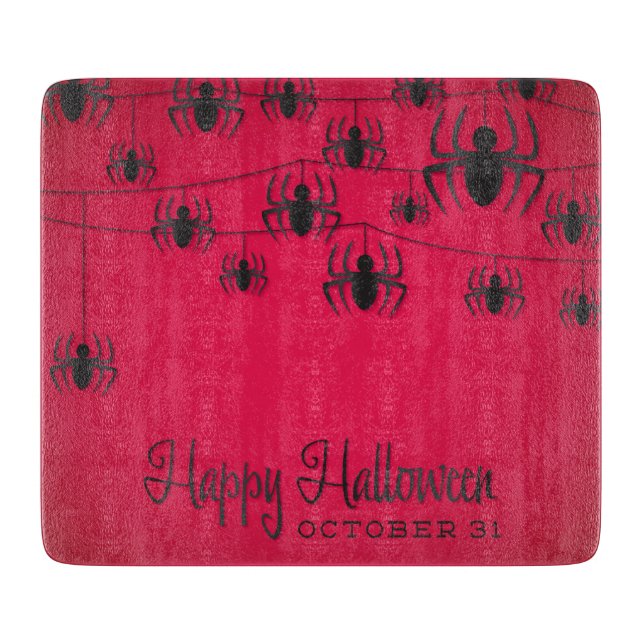 Tabla De Cortar Cadena de araña (Anverso)
