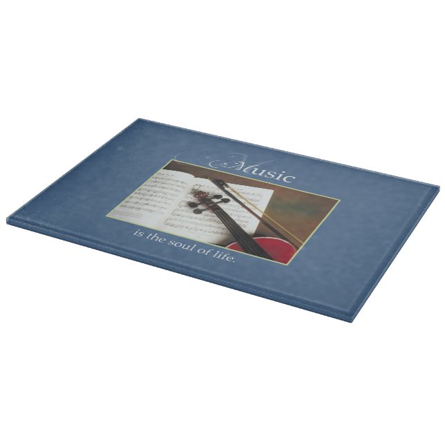 Tabla De Cortar Cadenas musicales, el alma de la vida, tradición (Borde)