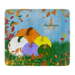 Tabla De Cortar Caer en Otoño