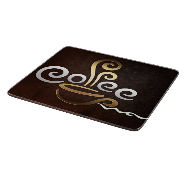 Tabla De Cortar Café (Borde)