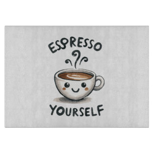 Tabla De Cortar Café Exprésate
