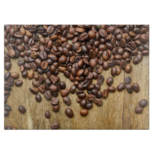 Tabla De Cortar Café frijol (Anverso)