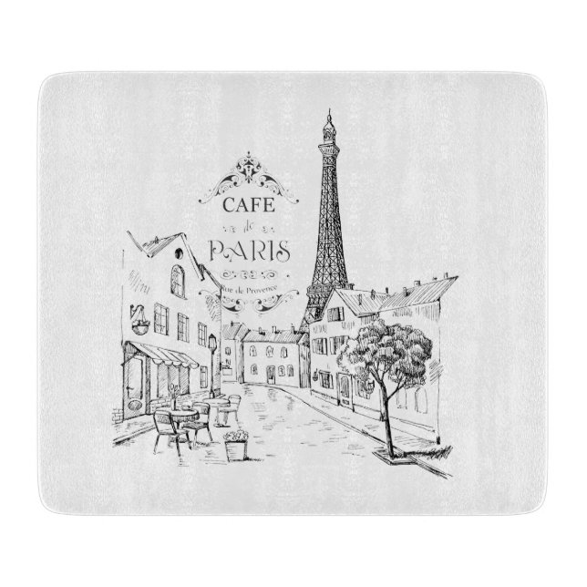 Tabla De Cortar Cafe Paris (Anverso)