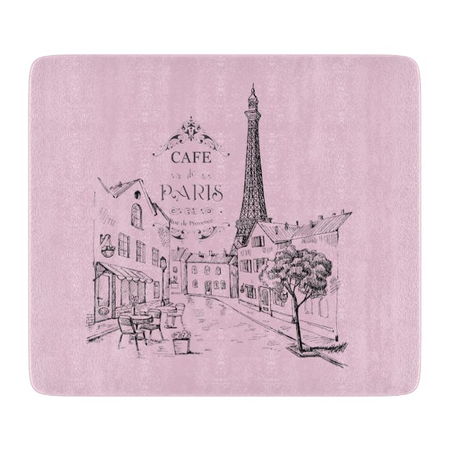 Tabla De Cortar Cafe Paris Cutting Board (Anverso)