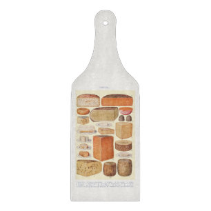 Tabla De Cortar Caja de Ilustracion de queso