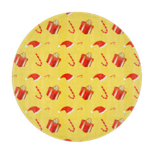 Tabla De Cortar Caja de regalo de navidades Caña de caramelo de Sa