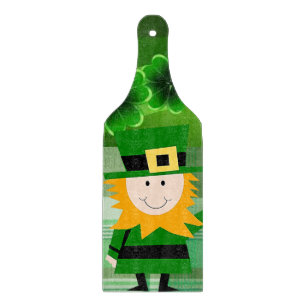 Tabla De Cortar Cajón de vidrio Feliz Día de San Patricio