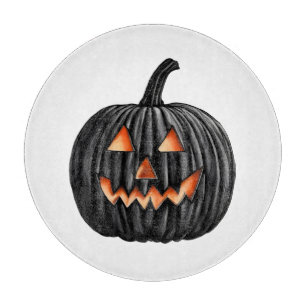 Tabla De Cortar Calabaza negra