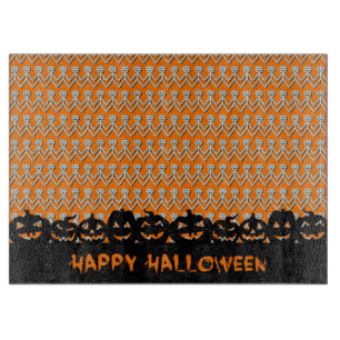 Tabla De Cortar Calabazas de Halloween