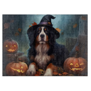 Tabla De Cortar Calabazas de Halloween de Montaña de Berna Asustad