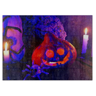 Tabla De Cortar Calabazas de neón