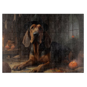 Tabla De Cortar Calabazas Sabueso Halloween Aterradoras