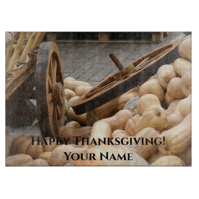 Tabla De Cortar Calabazas y rueda (Anverso)