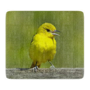 Tabla De Cortar Calandria de Huerta - Fotografía Original
