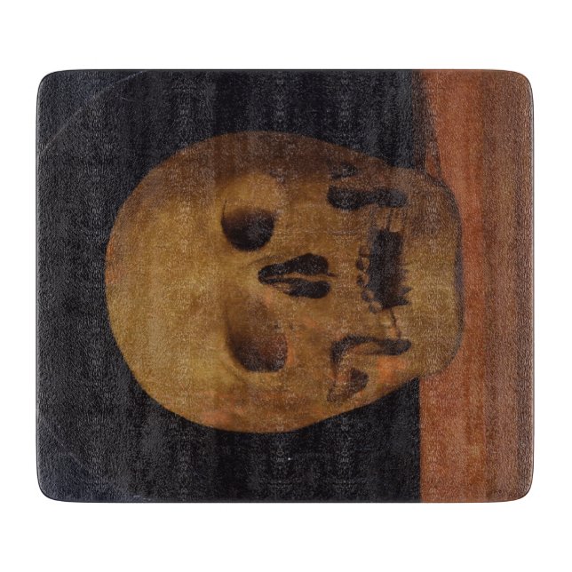 Tabla De Cortar Calavera humana (por Mariotto Albertinelli) (Anverso)