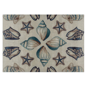 Tabla De Cortar Caleidoscopio costero I