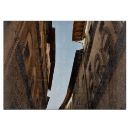 Tabla De Cortar Calle bañada por el sol
