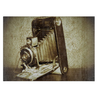 Tabla De Cortar Cámara vieja del vintage