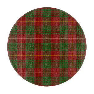 Tabla De Cortar Cameron tartan green