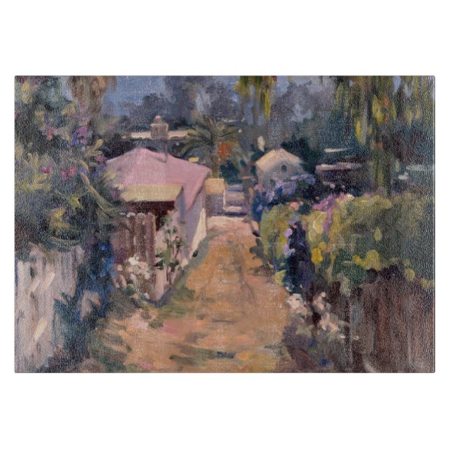 Tabla De Cortar Camino costero (Anverso)