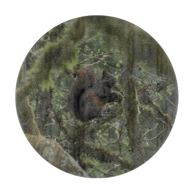 Tabla De Cortar camo de ardilla (Anverso)