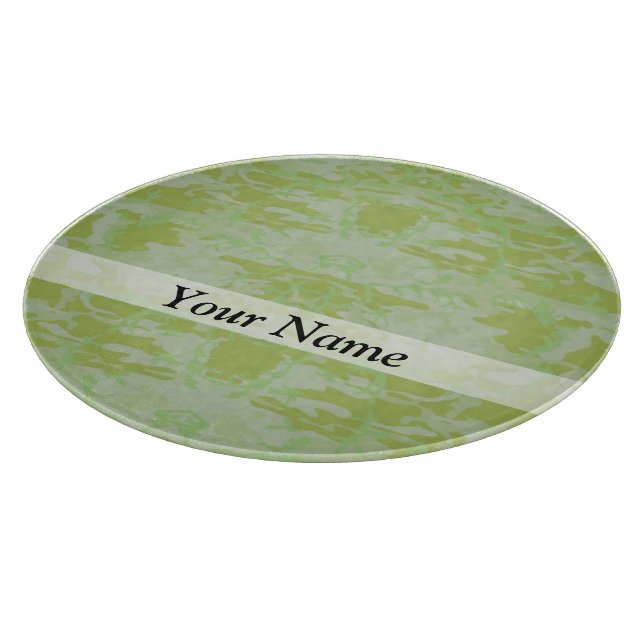 Tabla De Cortar Camo verde (Borde)