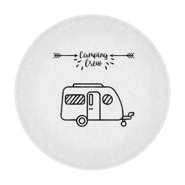 Tabla De Cortar Camping crew (Anverso)